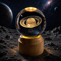 Esfera De Saturno Con Lampara