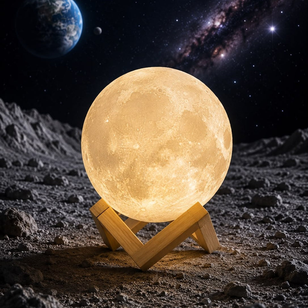 Lámpara de Luna 3D