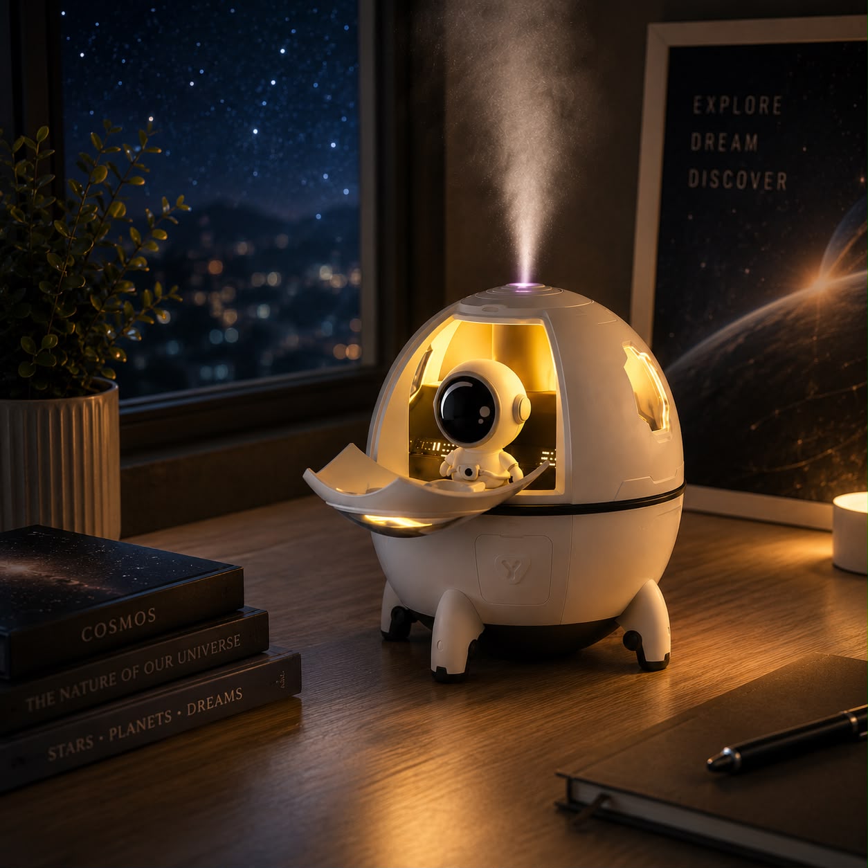 Humidificador De Nave Espacial