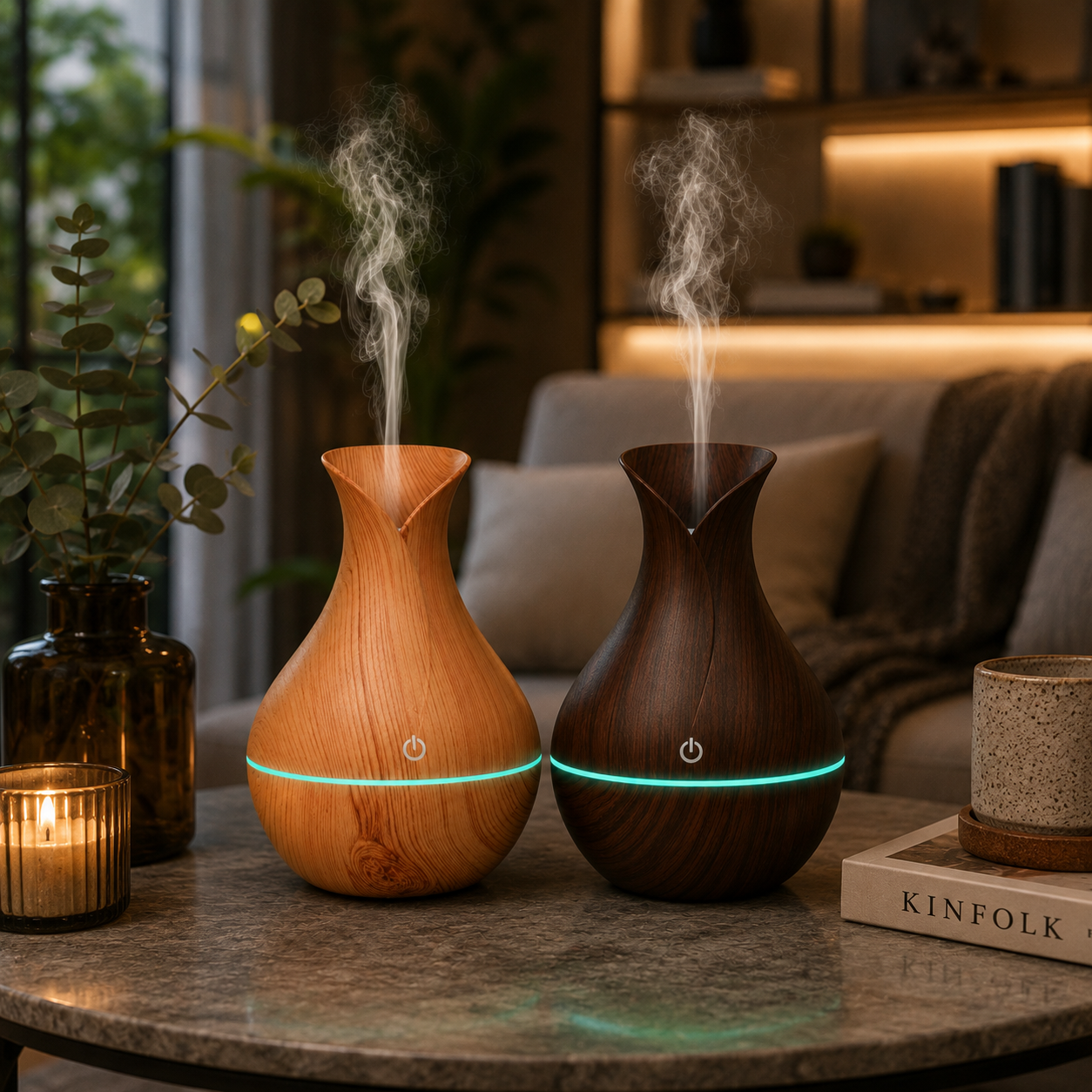 Humidificador tipo Jarrón