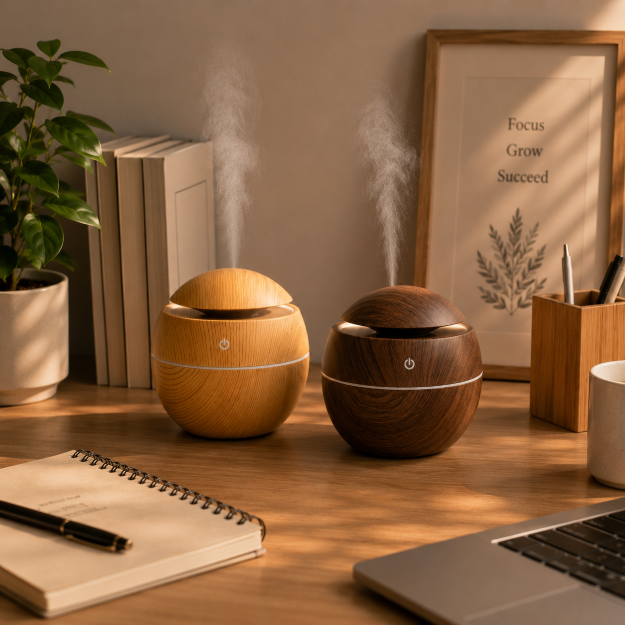 Humidificador Tipo Madera