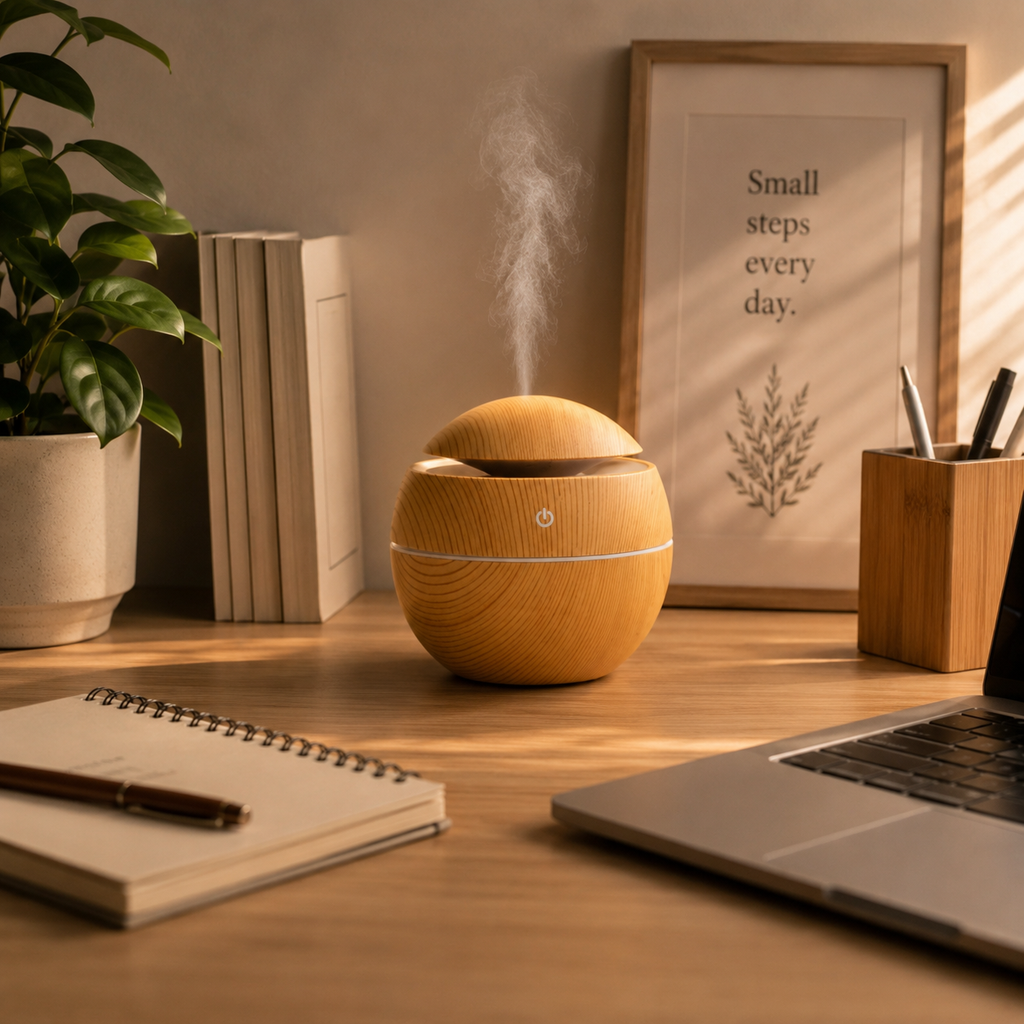 Humidificador Tipo Madera