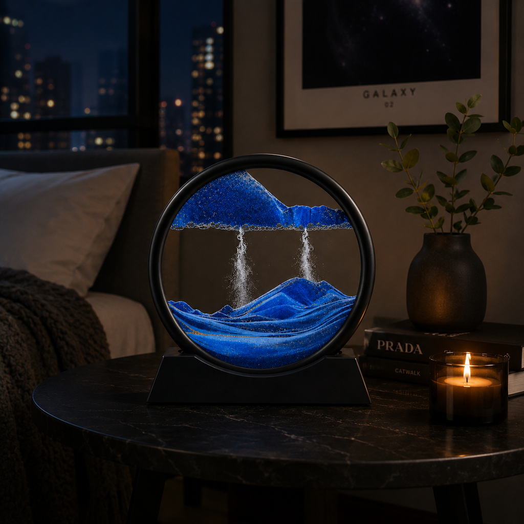 Reloj De Arena Sensorial Decorativo