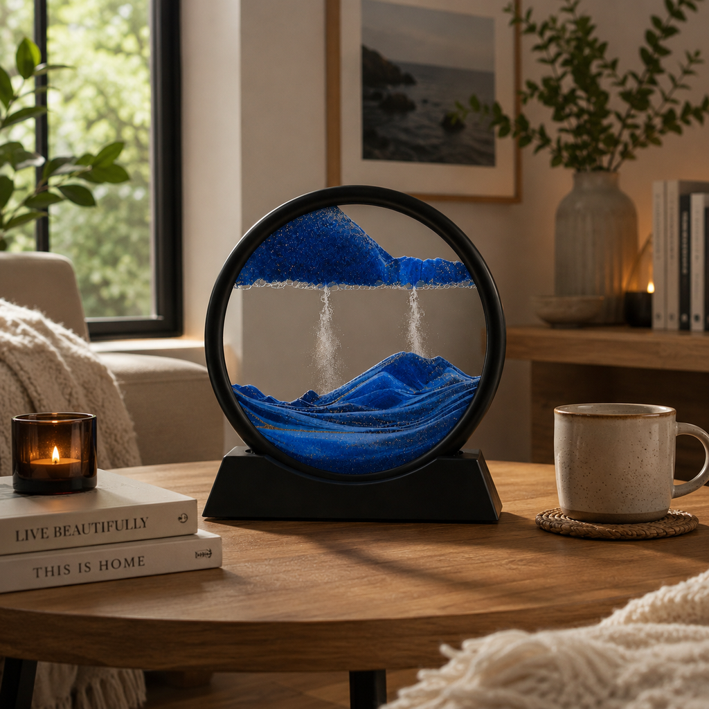 Reloj De Arena Sensorial Decorativo
