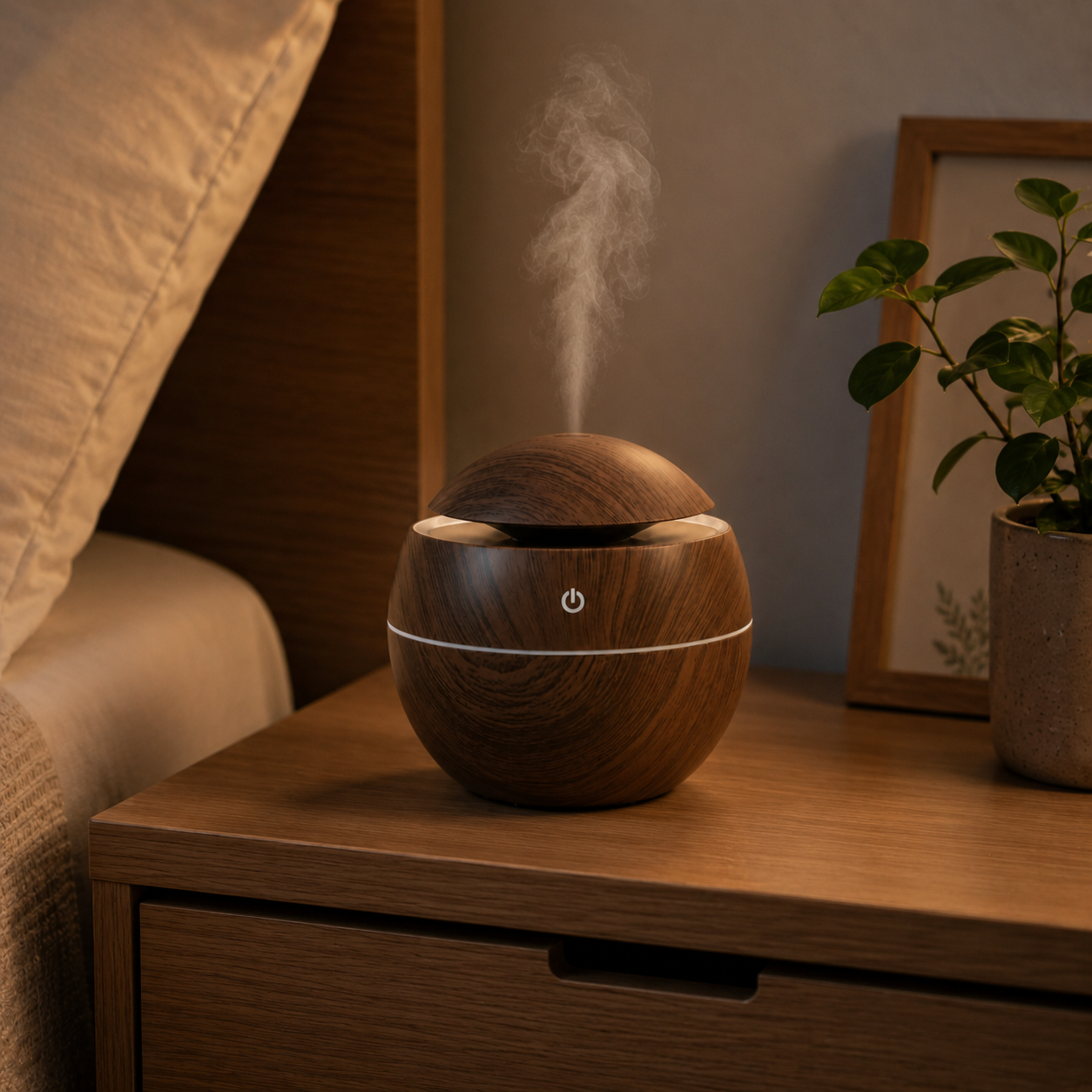 Humidificador Tipo Madera