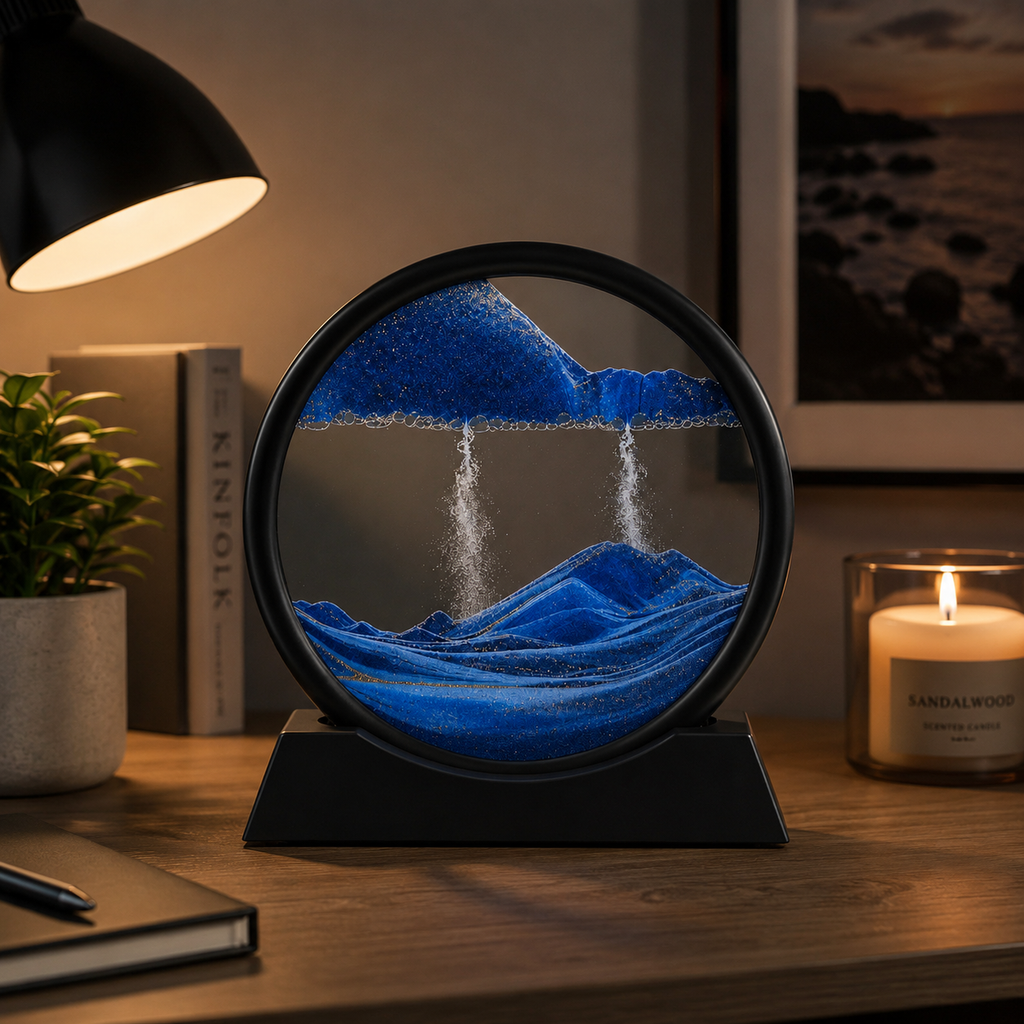 Reloj De Arena Sensorial Decorativo